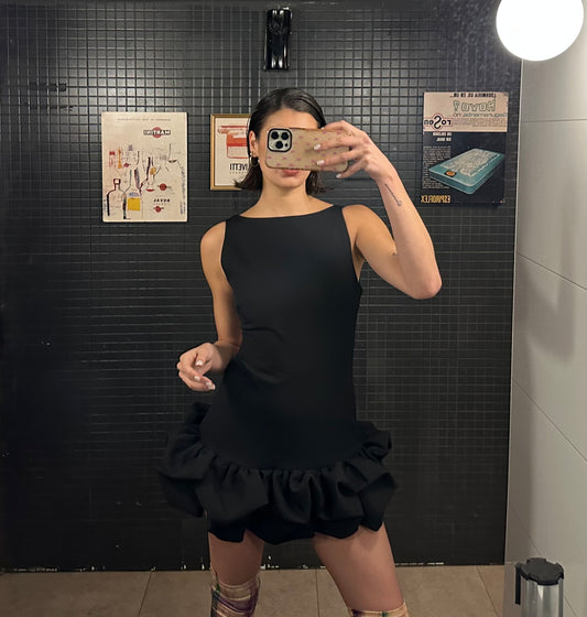 Vestido Jolie Fille Negro